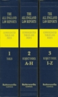 All England Law Reports Consolidated Tables and Index 1936-2015 - Book