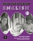 New Let's Learn English Teacher's Book : Bk. 2 - Book