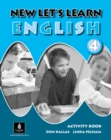 New Let's Learn English Activity Book 4 - Book