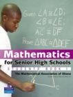 Mathematics for Senior High Schools Students' Book 1 - Book