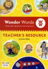 Wonder Words Teacher's Resource - Book