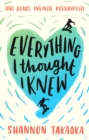 Everything I Thought I Knew - Book