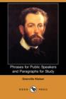 Phrases for Public Speakers and Paragraphs for Study (Dodo Press) - Book