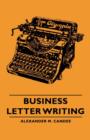 Business Letter Writing - Book