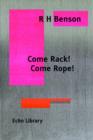 Come Rack. Come Rope. - Book