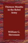 Thirteen Months in the Rebel Army - Book