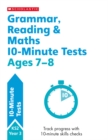 Grammar, Reading & Maths 10-Minute Tests Ages 7-8 - Book