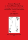 Current Research in Animal Palaeopathology : Proceedings of the Second ICAZ Animal Palaeopathology Working Group Conference - Book