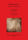 Hadrianopolis I: Inschriften aus Paphlagonia : Inschriften aus Paphlagonia - Book
