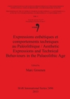 Expressions esthetiques et comportements techniques au Paleolithique / Aesthetic Expressions and Technical Behaviours in the Palaeolithic Age - Book