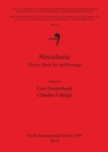 Miscellania : Theory, Rock Art and Heritage - Book
