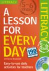 Lesson for Every Day: Literacy Ages 5-6 - Book