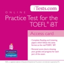 iTests - TOEFL iBT STUDENT ACCESS CODE JP - Book