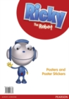 Ricky The Robot Poster and Sticker Pack - Book