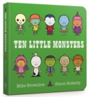 Ten Little Monsters Board Book - Book