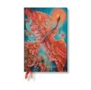 Firebird (Birds of Happiness) Mini 18-month Horizontal Hardback Dayplanner 2025 (Elastic Band Closure) - Book