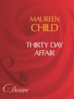 Thirty Day Affair - eBook