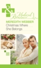 Christmas Where She Belongs - eBook