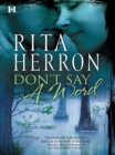 Don't Say a Word - eBook