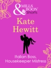 Italian Boss, Housekeeper Mistress - eBook
