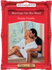 Marriage On His Mind - eBook