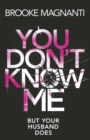 You Don't Know Me - Book