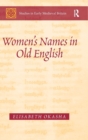 Women's Names in Old English - Book