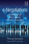 e-Negotiations : Networking and Cross-Cultural Business Transactions - Book