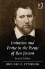 Imitation and Praise in the Poems of Ben Jonson - Book