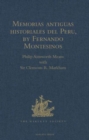 Memorias antiguas historiales del Peru, by Fernando Montesinos - Book