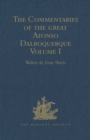 The Commentaries of the Great Afonso Dalboquerque, Second Viceroy of India, Volumes I-IV - Book
