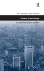 Chinese Urban Design : The Typomorphological Approach - Book