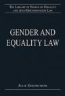 Gender and Equality Law - Book