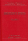 The Library of Essays on Emergency Ethics, Law and Policy: 4-Volume Set - Book