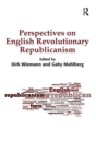 Perspectives on English Revolutionary Republicanism - Book