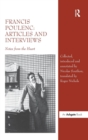 Francis Poulenc: Articles and Interviews : Notes from the Heart - Book
