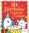 20 Birthday Cards to Colour - Book