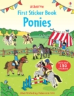 First Sticker Book Ponies - Book