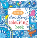 Blue Pocket Doodling & Colouring Book - Book
