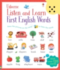 Listen and Learn First English Words - Book