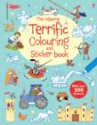 Usborne Terrific Colouring and Sticker Book - Book