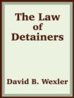 The Law of Detainers - Book