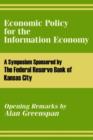 Economic Policy for the Information Economy - Book