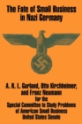 The Fate of Small Business in Nazi Germany - Book