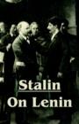 Stalin On Lenin - Book