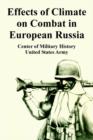 Effects of Climate on Combat in European Russia - Book