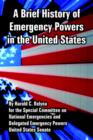 A Brief History of Emergency Powers in the United States - Book