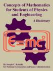 Concepts of Mathematics for Students of Physics and Engineering - Book
