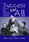 Success for All : Research and Reform in Elementary Education - eBook