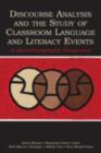Discourse Analysis & the Study of Classroom Language & Literacy Events : A Microethnographic Perspective - eBook